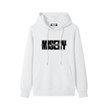 MISERY BARBED HOODIE - WHT