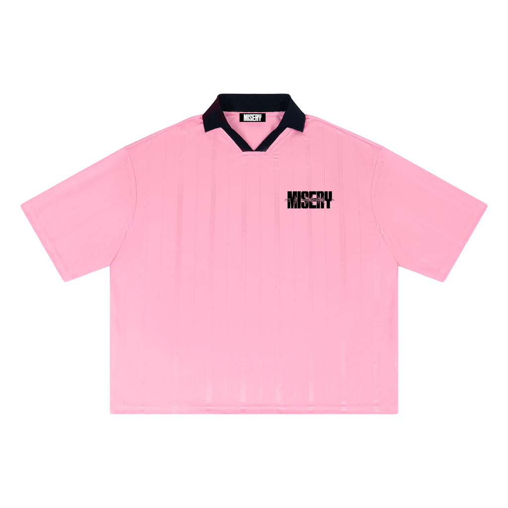 MISERY BARBED SOCCER JRSY - PINK