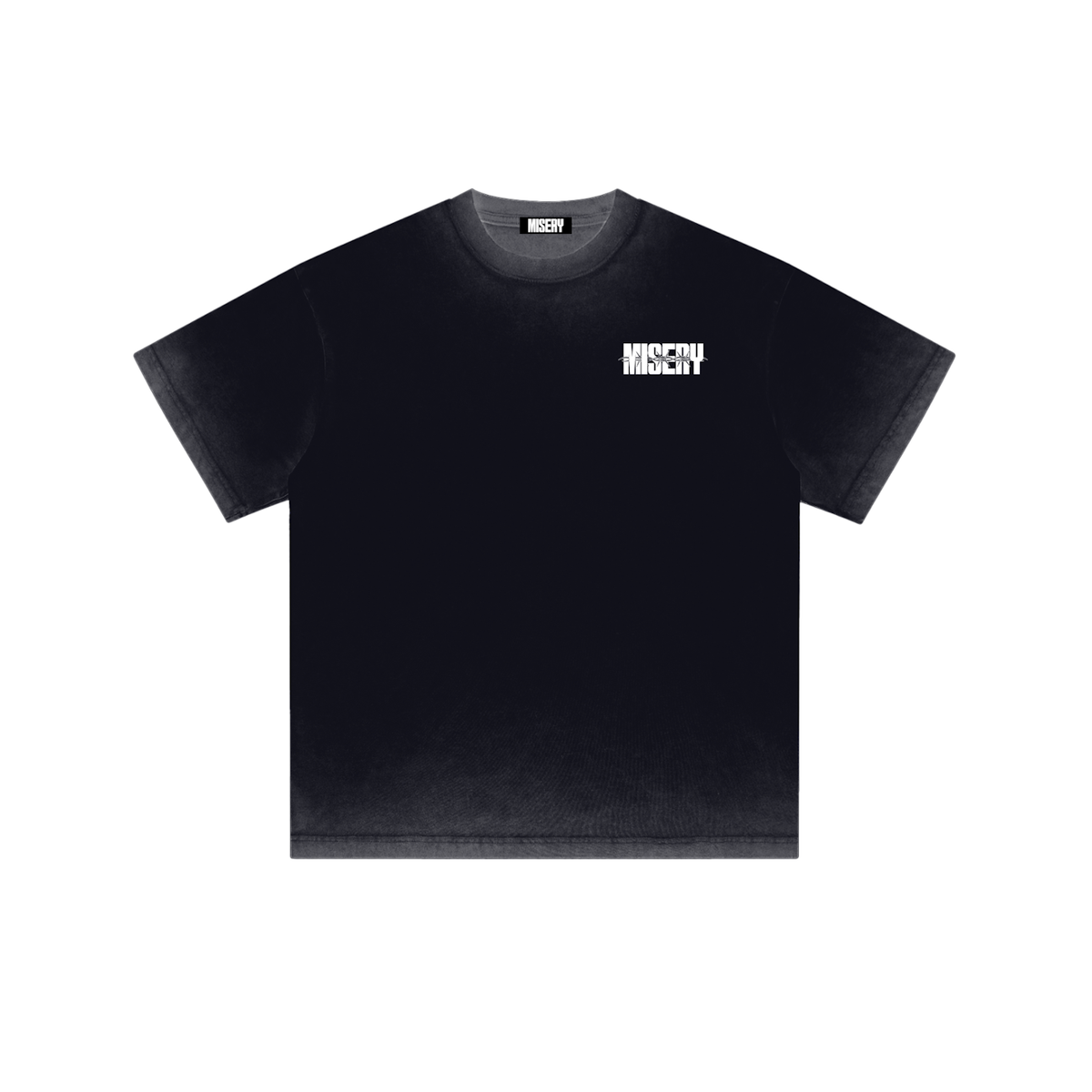 MISERY BARBED REVERSE DYE - BLK