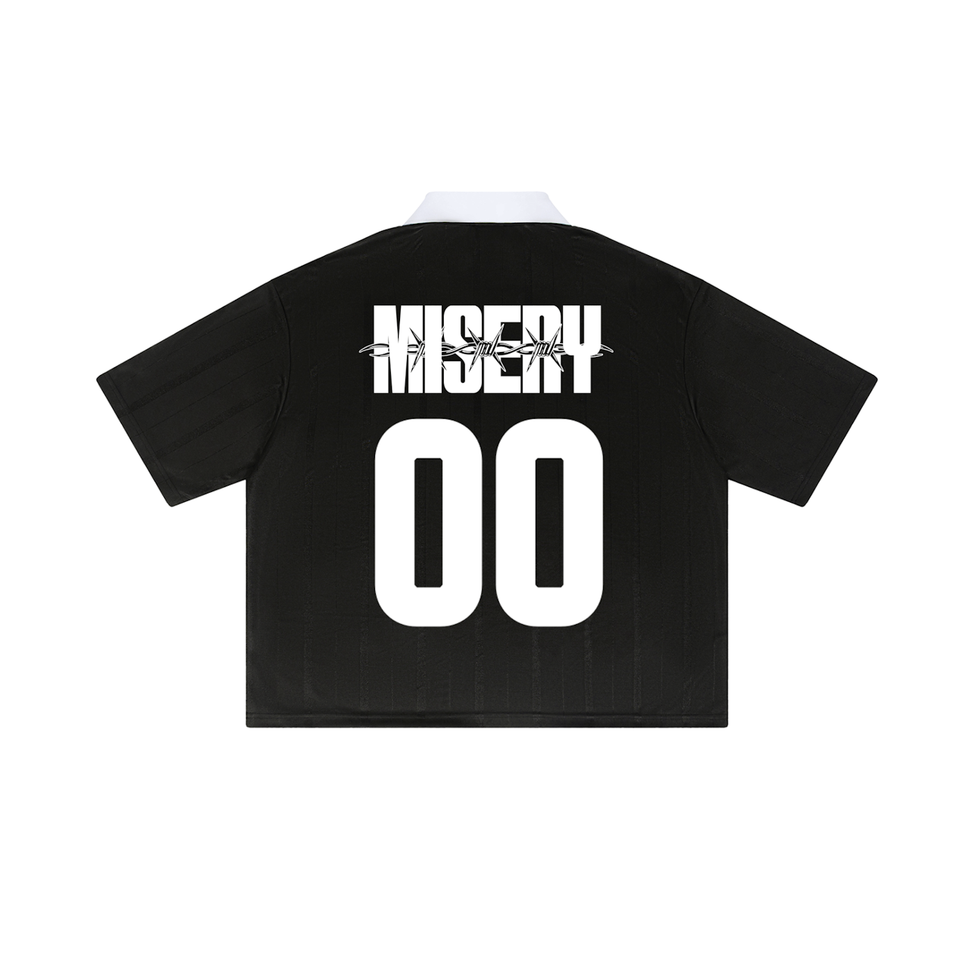 MISERY BARBED SOCCER JRSY - BLK