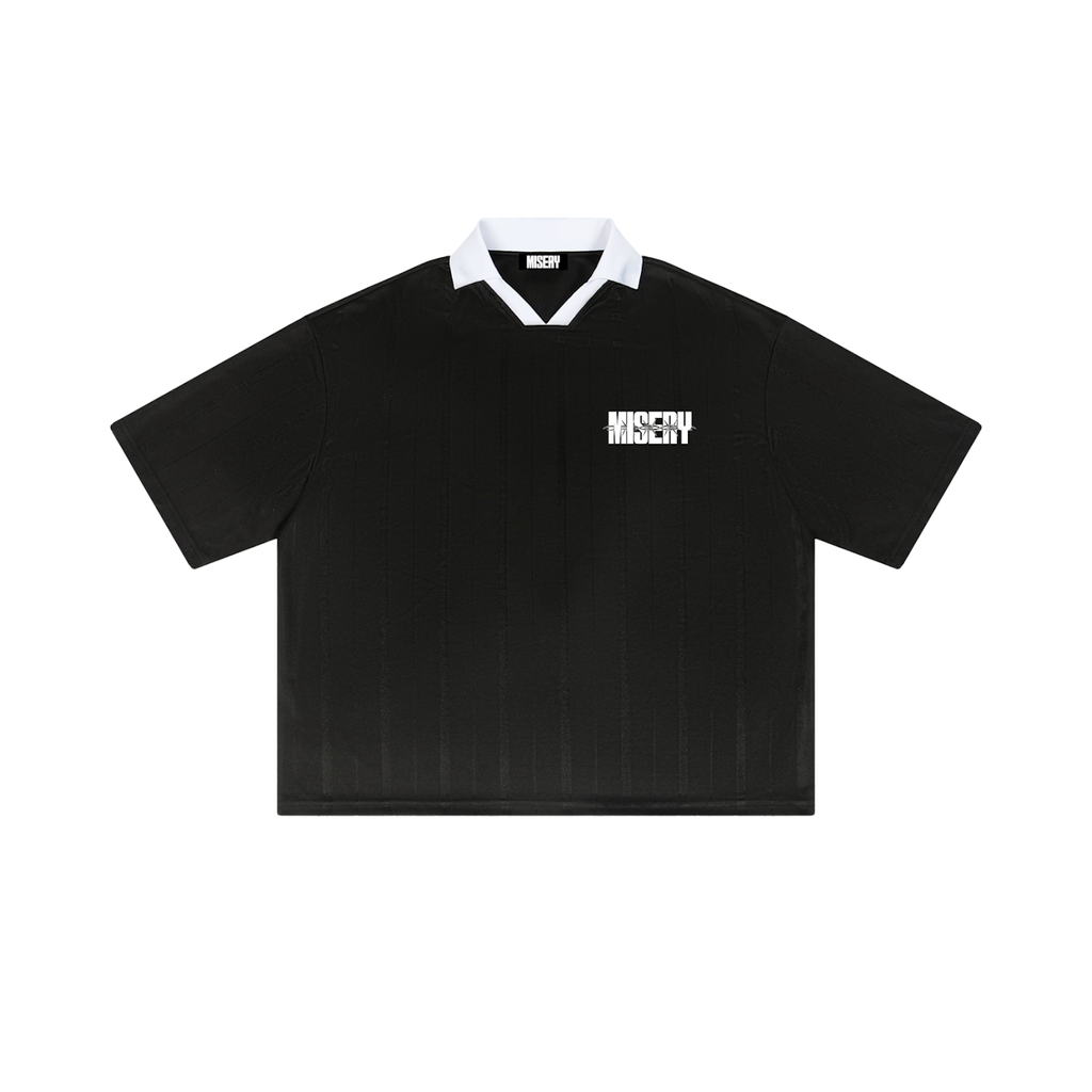MISERY BARBED SOCCER JRSY - BLK